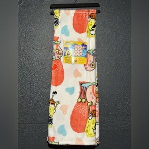 SpongeBob SquarePants Soft Plush Throw Valentine